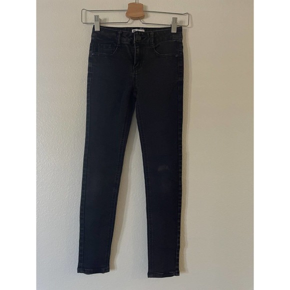 Epic Threads Girls Black Denim Jeans 10 Skinny Stretch 5-Pocket 24" Inseam - Picture 2 of 10